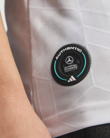 Tricou bărbătesc Mercedes F1 Team 2026 Authentic Driver, alb [4]