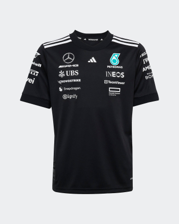 Mercedes - Tricou copii 2025 Team Driver negru