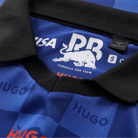 Tricou de fotbal RB Cash APP Hugo - Albastru [3]