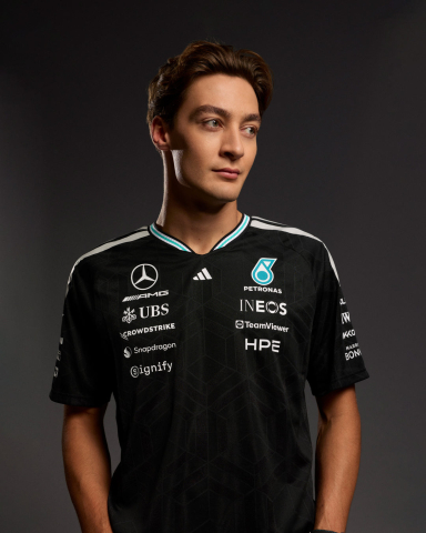 Tricou Mercedes F1 Team bărbătesc 2026 Authentic Driver [1]