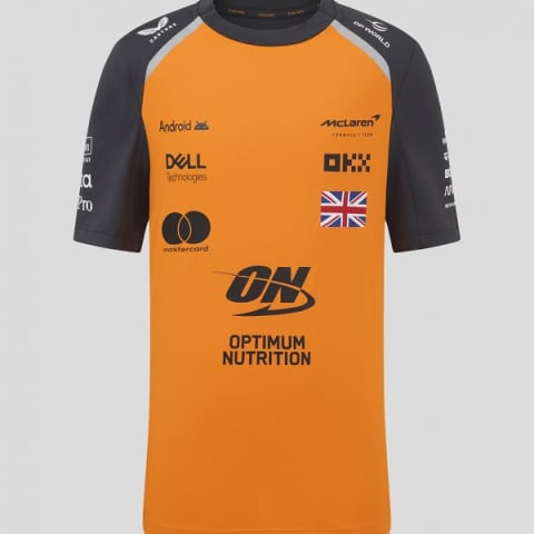 McLaren - Tricou Oficial McLaren F1 Team 2025 Lando Norris pentru Copii