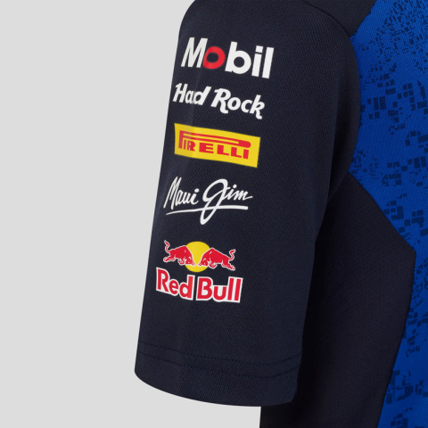Tricou Polo F1 Oracle Red Bull Racing 2026 Junior – Team Edition, Night Sky Navy [2]
