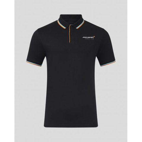 McLaren - Tricou Polo Negru Oficial McLaren F1 Team