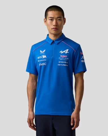 Alpine Renault - Tricou polo oficial pentru bărbați, echipa de Formula 1 Alpine 2026