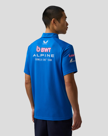 Tricou polo oficial pentru bărbați, echipa de Formula 1 Alpine 2026 [1]