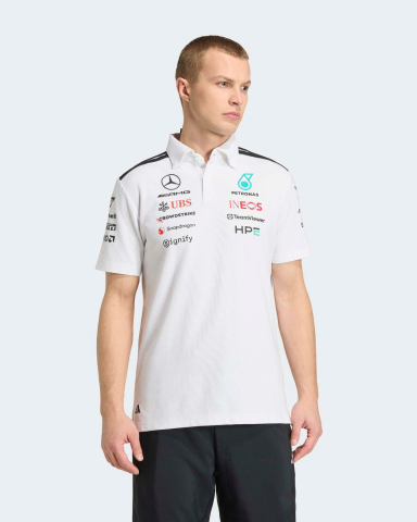 Mercedes - Tricou Polo pentru bărbați Mercedes F1 2026 Team