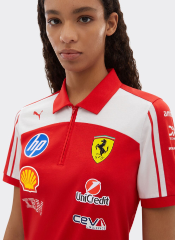 Tricou polo pentru femei Scuderia Ferrari F1 Team 2026 [4]
