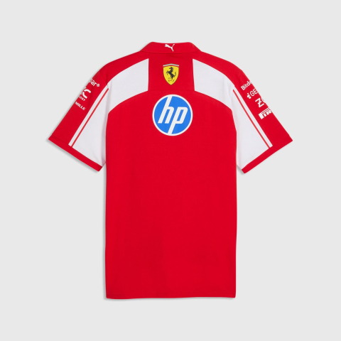 Tricou polo Scuderia Ferrari F1 2026 [1]