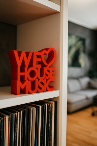 Decoratiuni - Decoratiune We Love House Music