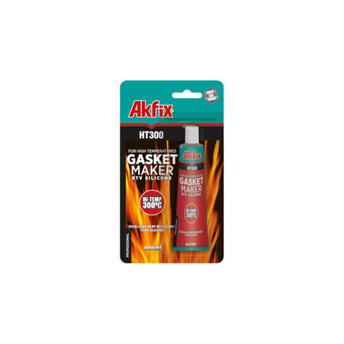 AKFIX HT300 GASKET MAKER 50GR (TUBE BLISTER) ROSU [1]