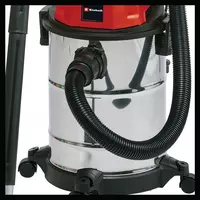 Aspirator umed/uscat Einhell TC-VC 1820 S, 1250 W, putere aspiratie 18 kPa,conector suflare aer,furtun 150 cm,suport accesorii, rezervor otel inoxidabil 20 L [4]