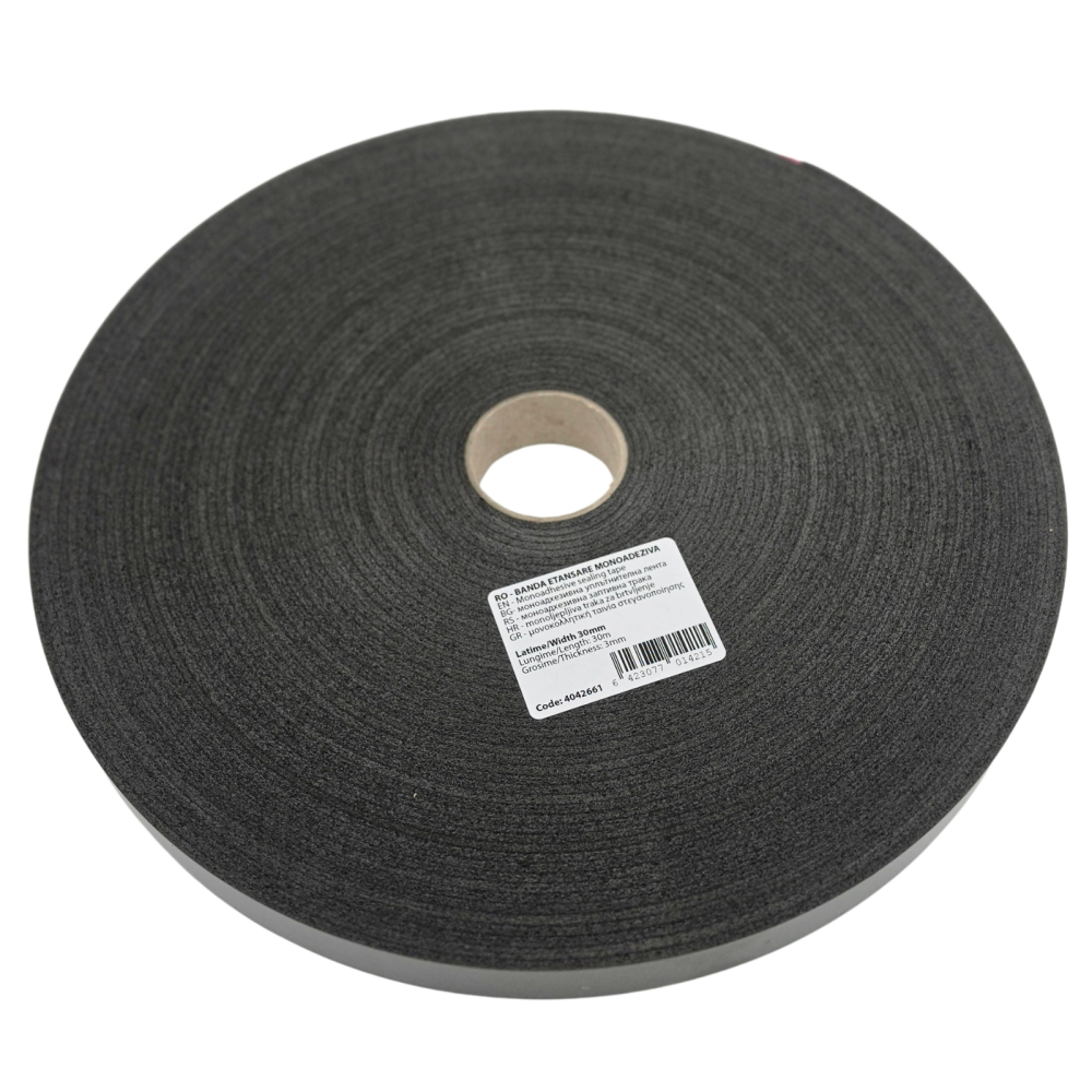 Banda de etansare monoadeziva 30 mm latime, 3mm grosime, 30 ml/rola - FixAD [2]