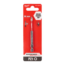 Bit Shockwave PZ1 90mm, 1 buc, Milwaukee cod 4932430862, MILWAUKEE [2]