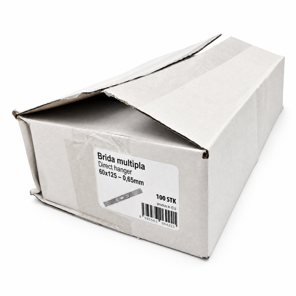 Brida multipla 60x120mm, grosime 0.65 mm, 100buc/cutie - FixAD [9]