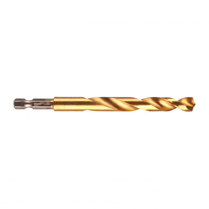 Burghiu HSS-G TIN RED HEX, 9.5mm-1buc, 48894722 Milwaukee, MILWAUKEE [1]