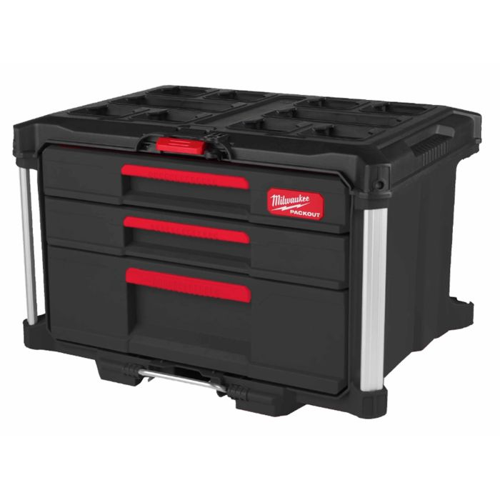 Cutie PACKOUT™ 2+1 sertare, Drawer Tool Box, 4932493190 Milwaukee, MILWAUKEE [4]