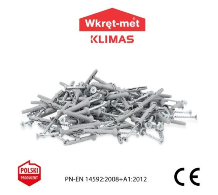 Diblu cui percutie 10x120mm - 50 bucati/cutie - SM-10120, Klimas Wkret-met [10]