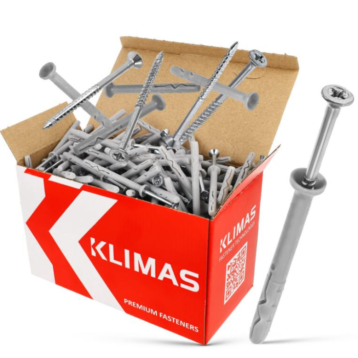 Diblu cui percutie 10x80 mm - 50 bucati/cutie - SM-10080, Klimas Wkret-met [20]