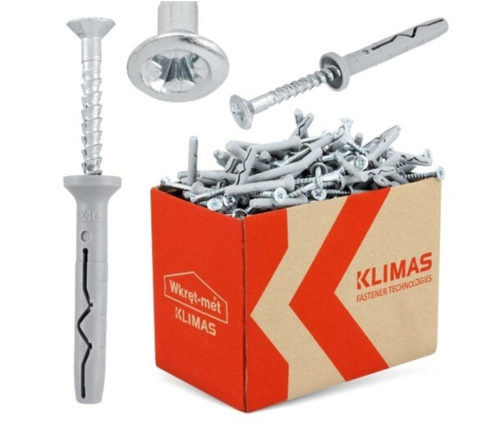 Diblu cui percutie 6x40mm - 200 bucati/cutie - SM-06040, Klimas Wkret-met [9]