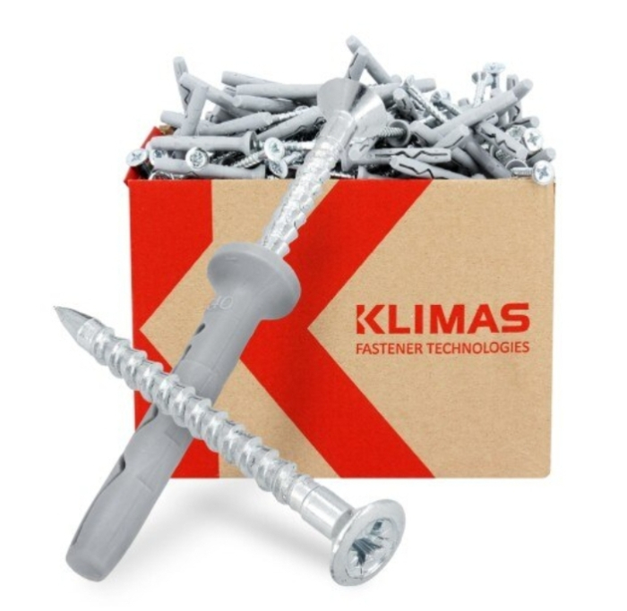 Diblu cui percutie 8x140 mm - 100 bucati/cutie - SM-08140, Klimas Wkret-met [12]