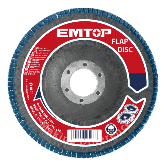 Disc abraziv cu lame de zirconiu 115mm, P40, EMTOP [2]