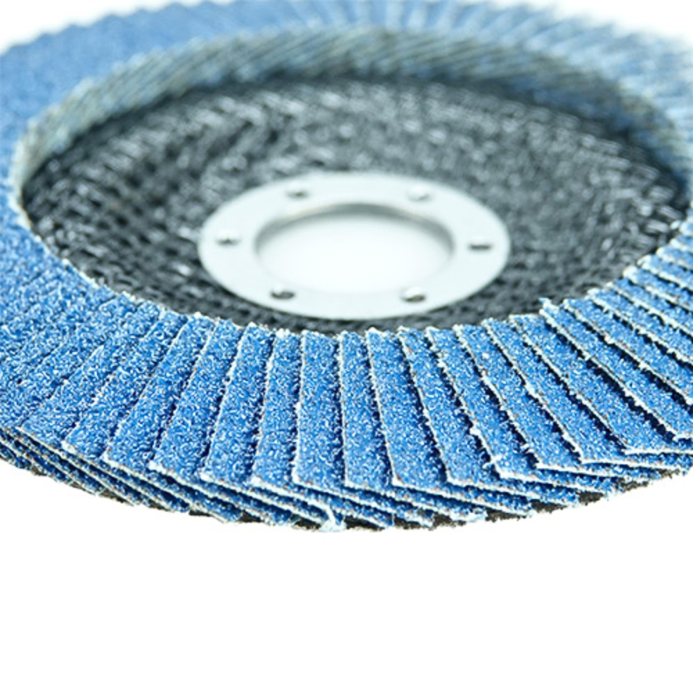 Disc abraziv lamelar 125mm, granulatie 60, cu oxid de zirconiu - Rodex [5]