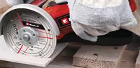 Disc diamantat de taiere continua KWB, 125 x 22.2 x 1.2 mm, 12250 rpm, taiere uscata, 49724550, Einhell, Einhell [2]
