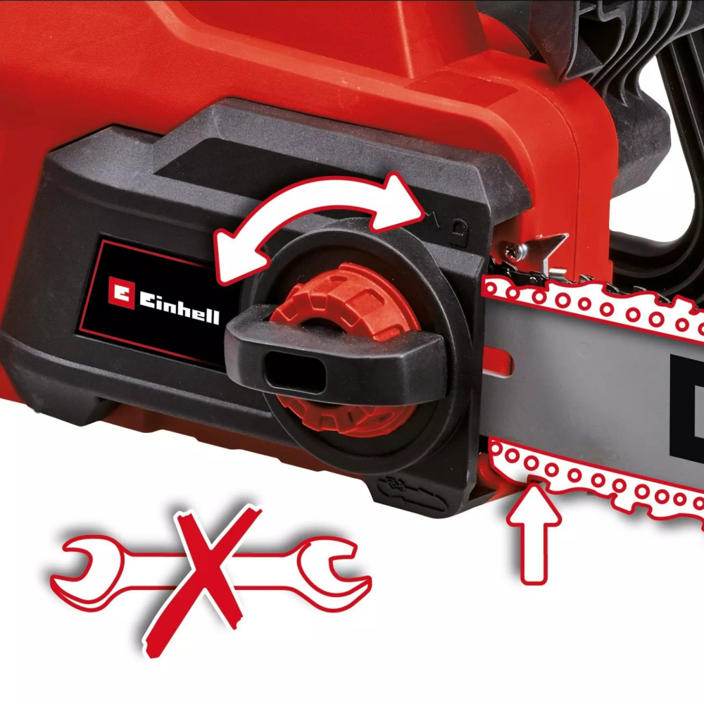Drujba (fierastrau electric cu lant) Einhell GC-EC 2040, putere 2000 W, 220 V, 40 cm lungime lama, 15.5 m/s viteza taiere, lama si lant Oregon, 4501230, Einhell [6]
