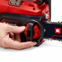 Drujba (fierastrau electric) cu lant pe acumulator Einhell Power-X-Change GE-LC 18 Li Solo, 18 V, lama 25 cm,viteza taiere 4.3 m/s,fara incarcator si acumulator in pachet, 4501761, Einhell [4]