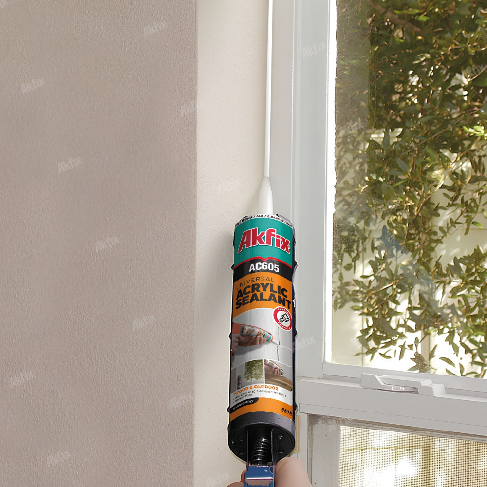 Etansant acrilic siliconat, AC605, 310ml - Akfix [2]