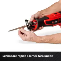 Fierastrau multifunctional pe acumulator Einhell TE-AP 18/28 Li BL - Solo, 18 V, tehnologia PXC, motor fara perii, 2500 curse/min, 28 mm inaltime cursa, 200 mm adancime maxima taiere, fara acumulator/ [7]