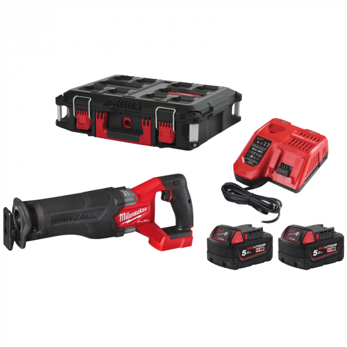 Fierastrau sabie cu acumulator, model M18 FSZ100P-502P, 4933498242 Milwaukee, MILWAUKEE [1]