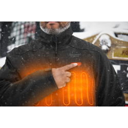 Jacheta incalzita neagra, model M12 HJ BL5-0 (L), 4933478969 Milwaukee [5]