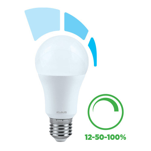 KLAUS DIMMAB. BEC CU LED 9W 720 LM E27 4000K 184-250V (100) [1]