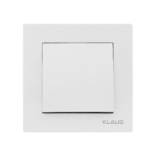 KLAUS INTRERUPATOR SIMPLU ALB (10/120) [1]
