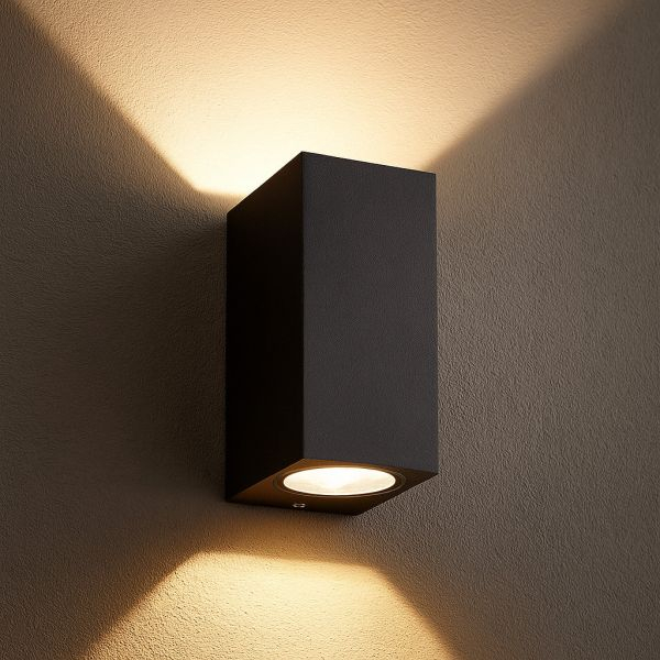 KLAUS LAMPA PERETE 68X92X150mm GU10*2 IP54 [2]