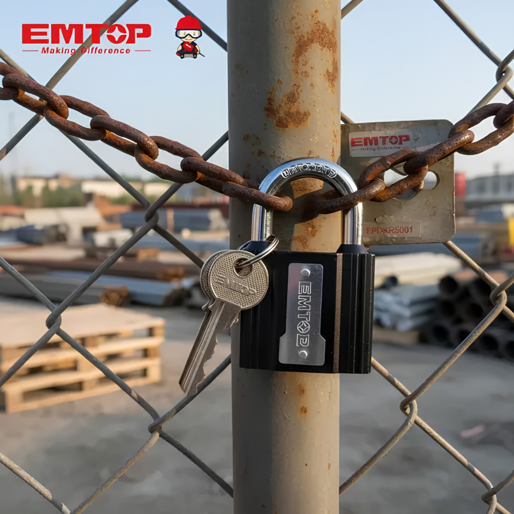 Lacat de 63mm cu 3 chei - EMTOP [5]