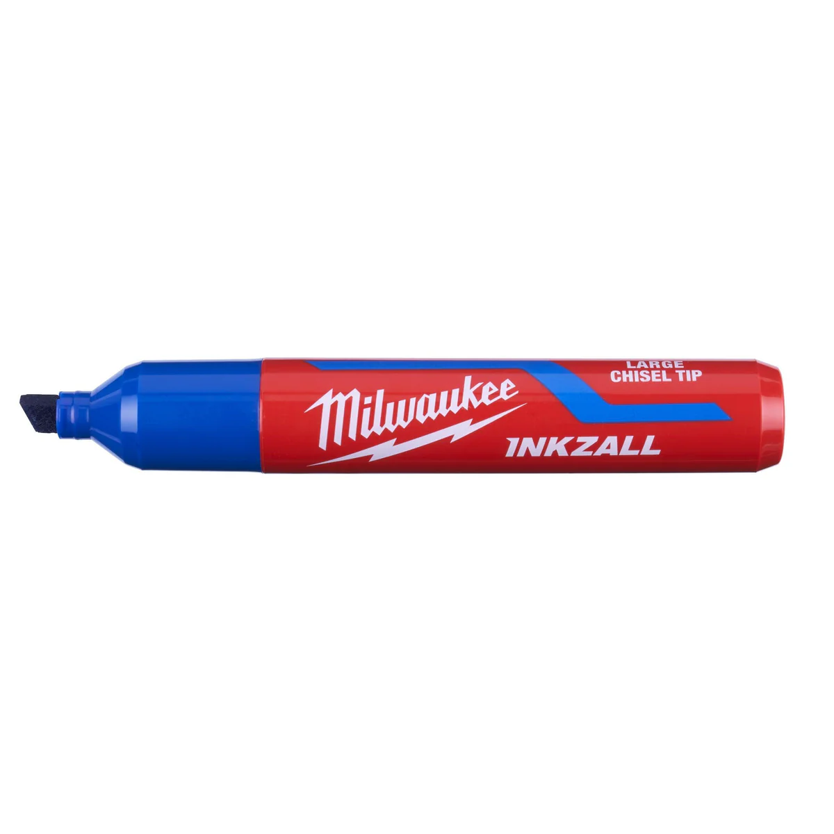 Marker Inkzall™ L, albastru, cu vârf lat, o bucată, (4932471557), MILWAUKEE [4]