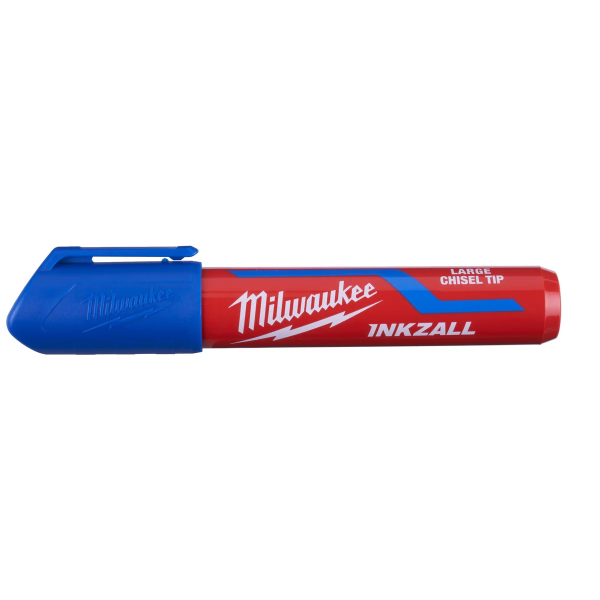 Marker Inkzall™ L, albastru, cu vârf lat, o bucată, (4932471557), MILWAUKEE [3]