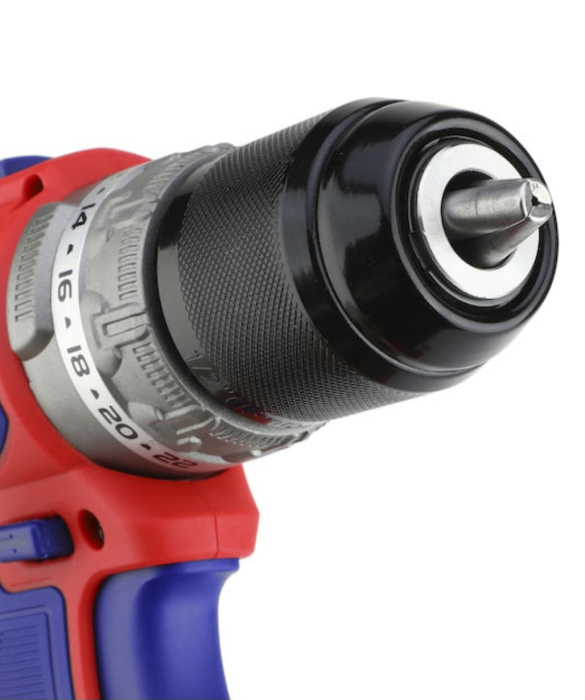 Masina de gaurit si însurubat cu 2 acumulatori 2.0AH, motor fara perii (brushless), EMTOP [5]