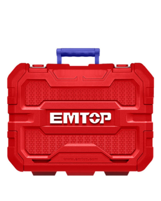 Masina de gaurit si însurubat cu 2 acumulatori 2.0AH, motor fara perii (brushless), EMTOP [7]