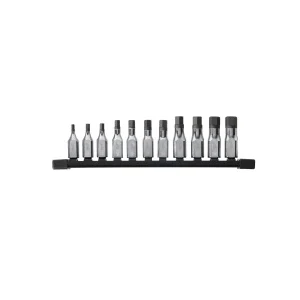 MILWAUKEE 3/8" Drive Metric HEX Bit Socket Set 11 buc. (4932480567) [2]