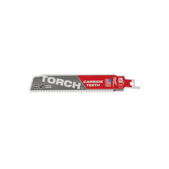 Panza fierastrau sabie cu dinti din carbura pentru demolare HEAVY DUTY TORCH, TCT TORCH 150 X 8 TPI, 48005201 Milwaukee, MILWAUKEE [1]