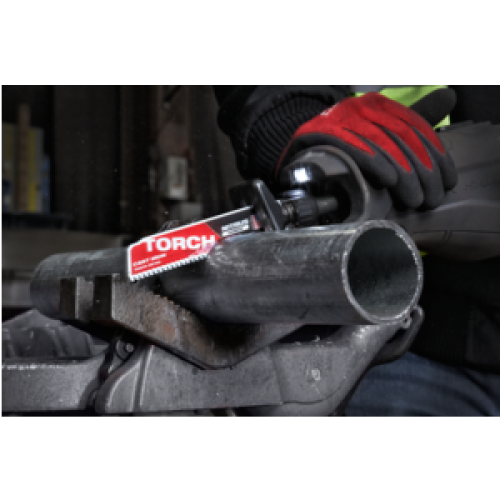 Panza fierastrau sabie cu dinti din carbura pentru demolare HEAVY DUTY TORCH, TCT TORCH 150 X 8 TPI, 48005201 Milwaukee, MILWAUKEE [3]