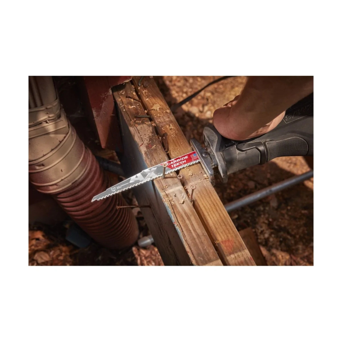 Panza sabie TCT AX, lemn cu cuie, 150mm, 5Tpi, 48005221 Milwaukee, MILWAUKEE [3]