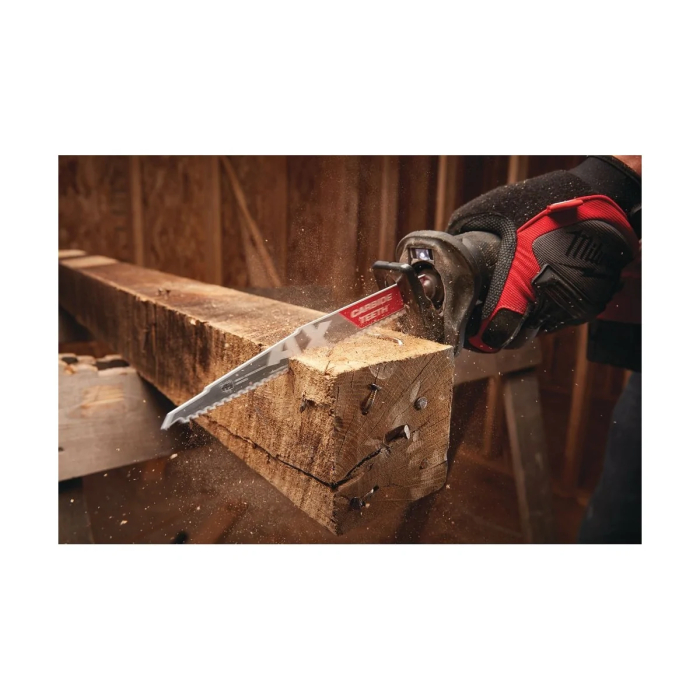 Panza sabie TCT AX, lemn cu cuie, 230mm, 5Tpi, 48005226 Milwaukee, MILWAUKEE [3]