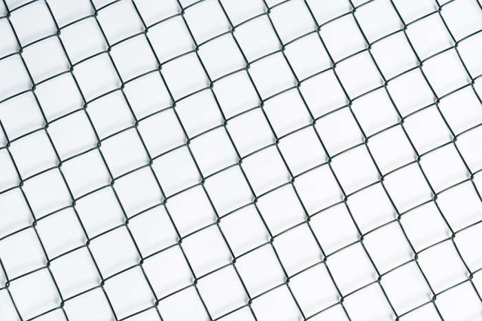 Plasa gard impletita plastifiata O2.8, verde RAL6005 - 1.7mx10m, dimensiune ochiuri 55x55mm [4]