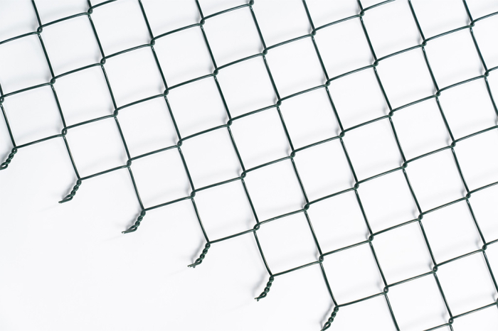 Plasa gard impletita plastifiata O2.8, verde RAL6005 - 1.7mx10m, dimensiune ochiuri 55x55mm [5]