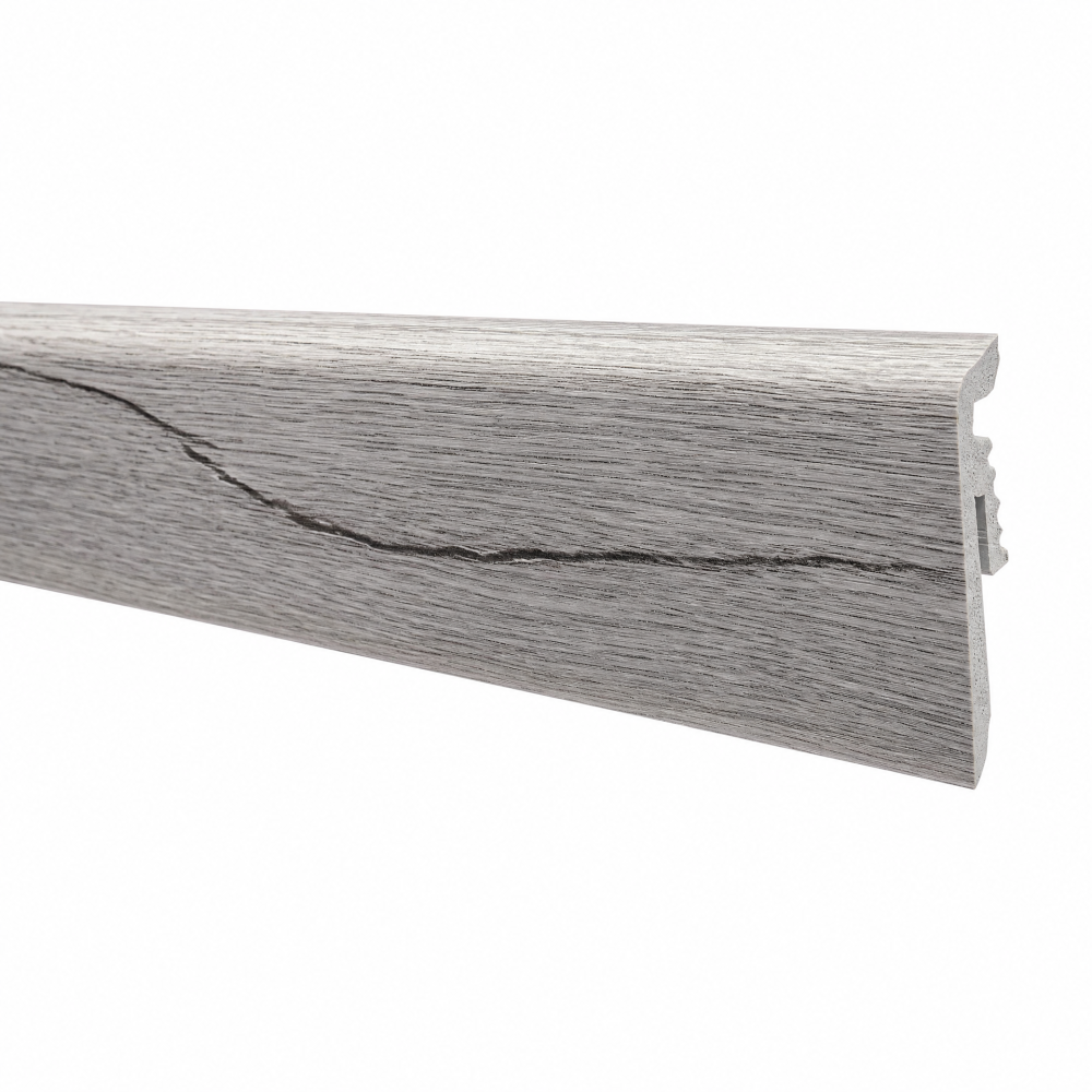 Plintă Duropolimer VIGO 60 Stejar Scandinavian, Flexibilă, 100% Rezistentă la Apă, 2200 x 60 x 15 mm - DECORA [3]