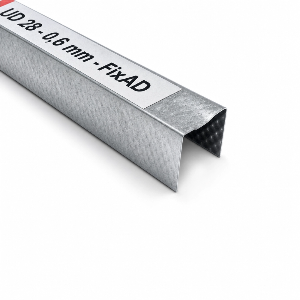 Profil gips-carton STANDARD UD28 x 0.60mm x 4m, FixAD [7]